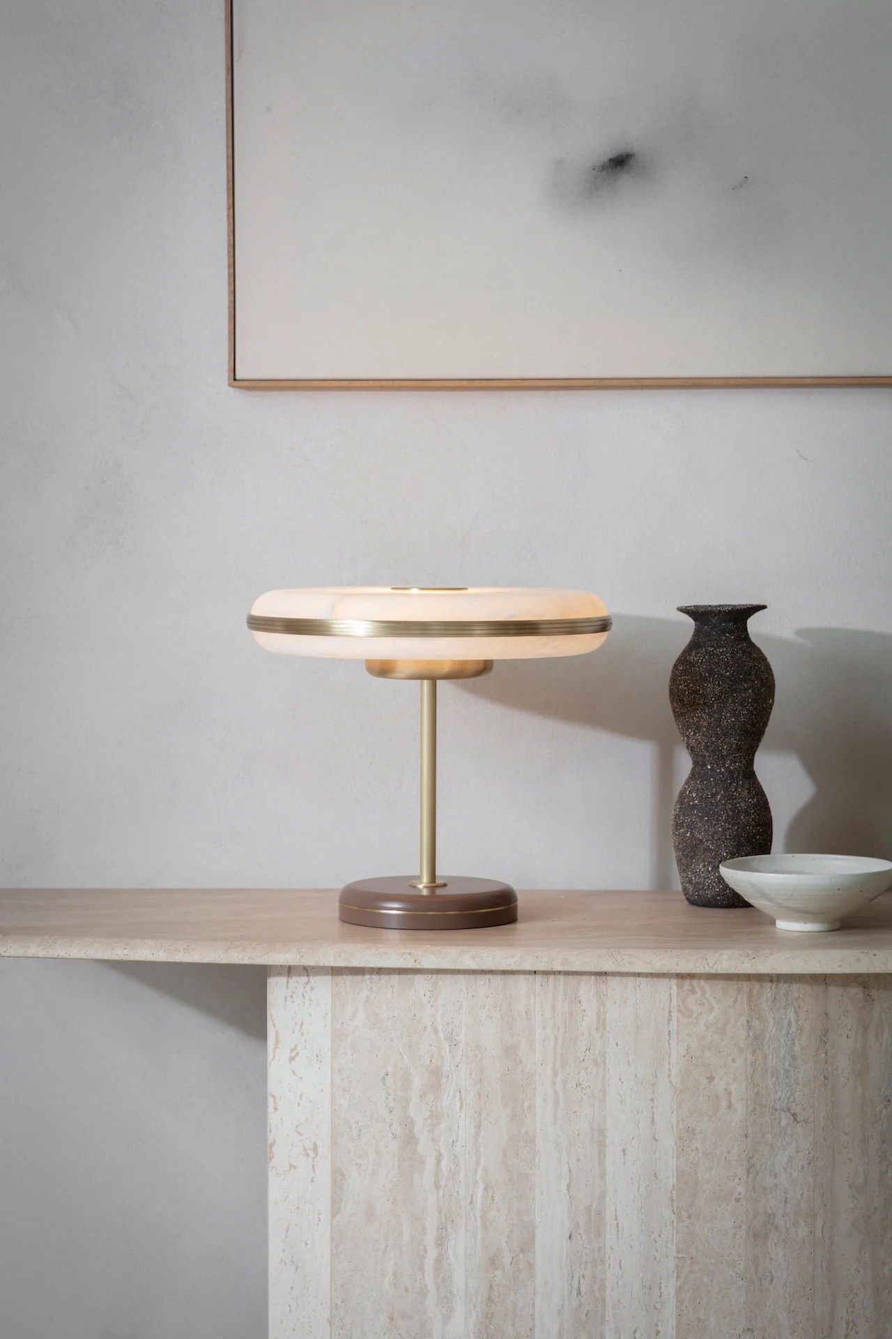PS Beran Table Lamp Large Brushed Brass Hazel 2
