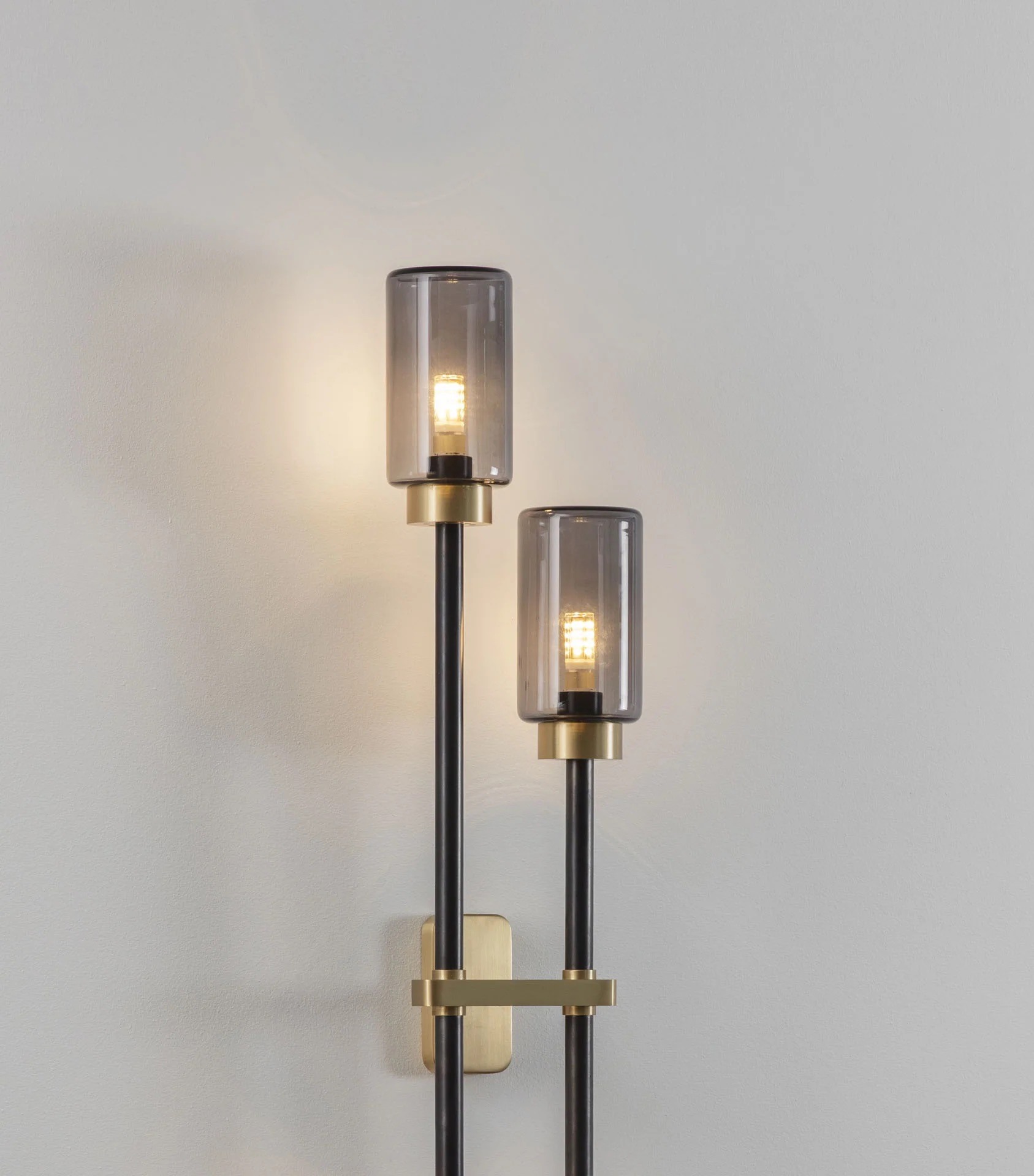 Farol wall double left smoked 2 BB