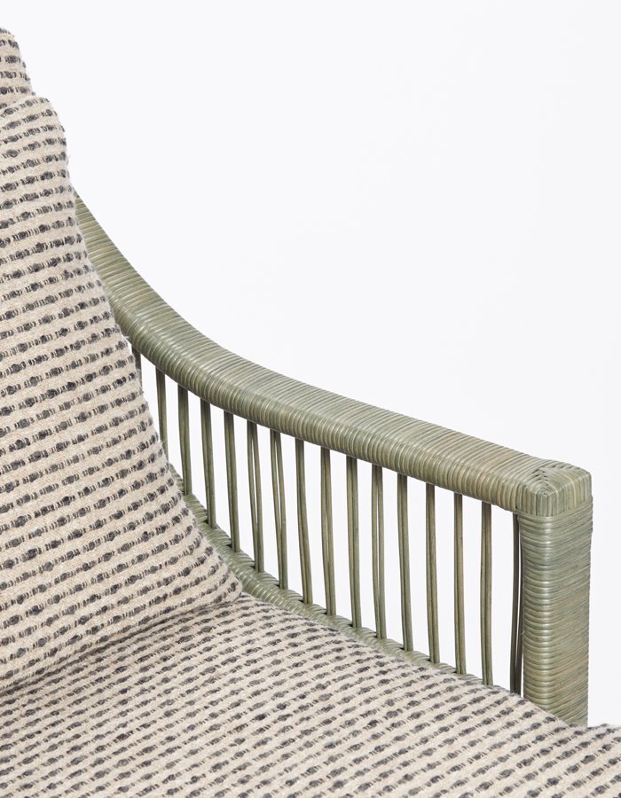 Talide Armchair Sage detail 01