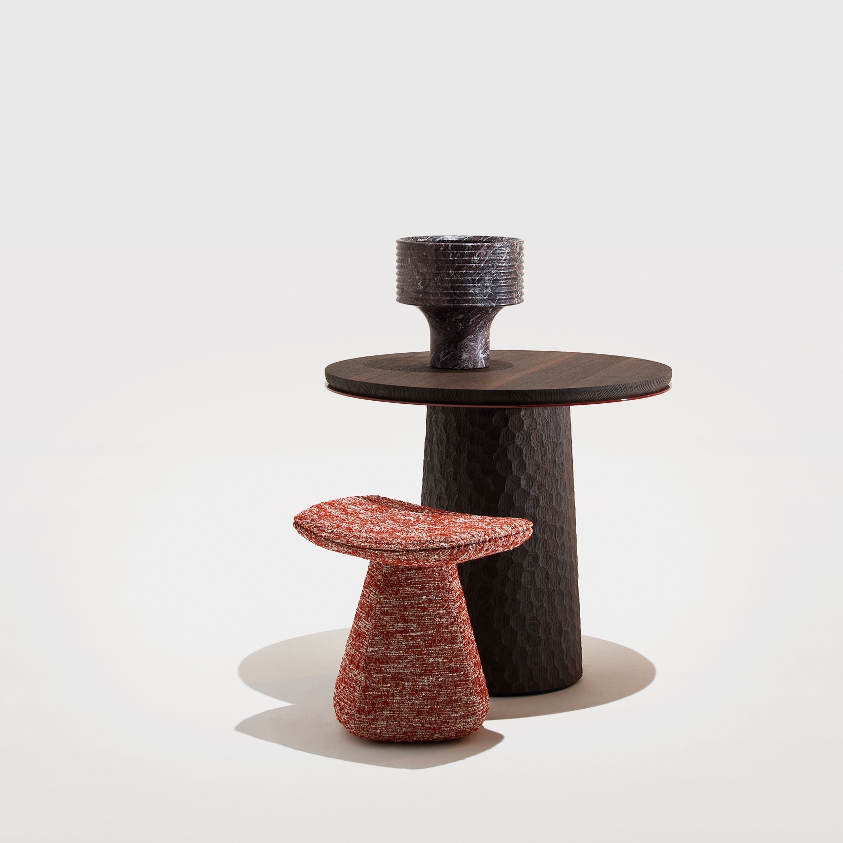 AFA PEDESTAL DAM STOOL CHRISTOPHE DELCOURT Collection Particuliere FA