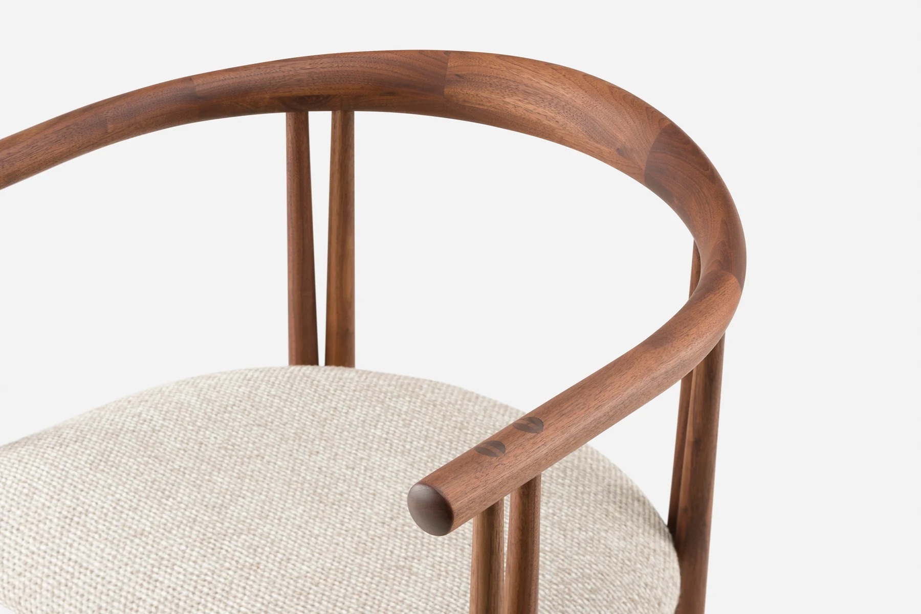 050 Elliot Chairby Jason Millerin Danishoiledwalnutand Safire004fabric detail3web 1800x1800