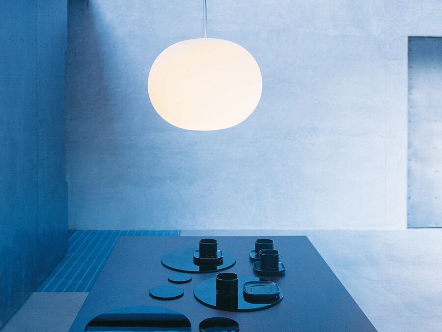 Glo ball s1 white suspension morrison flos 01