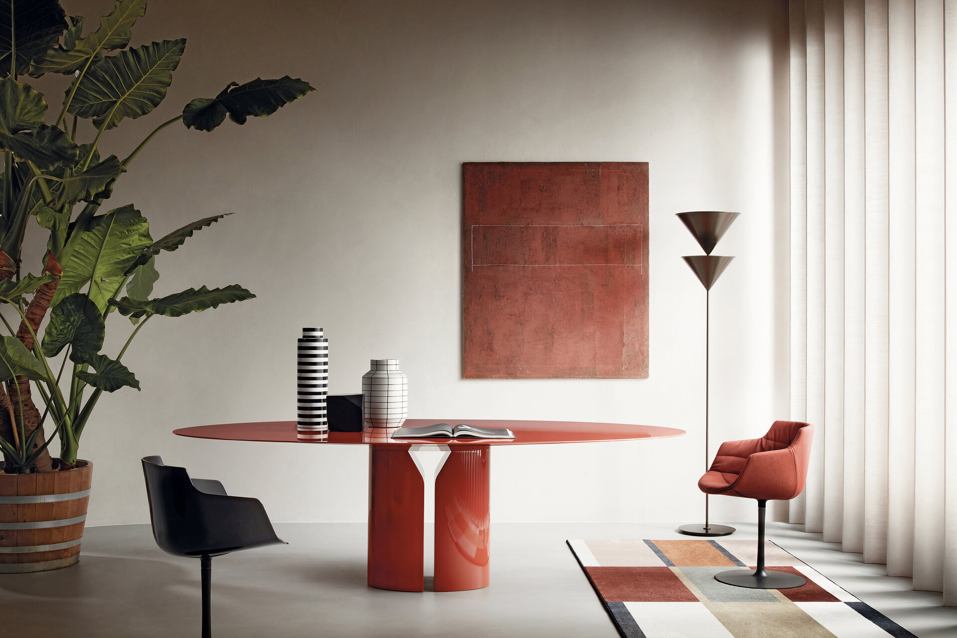 Flow armchair nvl table lifestyle 20 mdfitalia 01