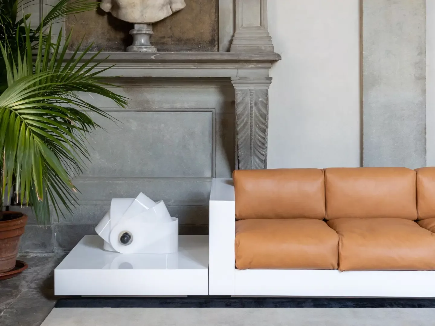 Lella e Massimo Vignelli Saratoga armchair and sofa Centro Studi Poltronova photo Serena Eller 20 jpg